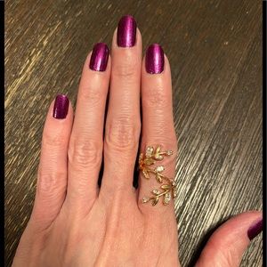 Swarovski Ring Coil in size 52, (womens size 6)